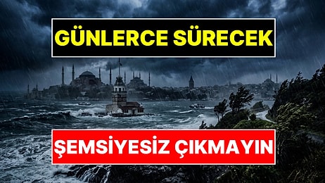 Meteoroloji Uzmanı Orhan Şen ve AKOM Aynı Anda Uyardı! İstanbul'da Günlerce Sürecek Yağmur Başlıyor