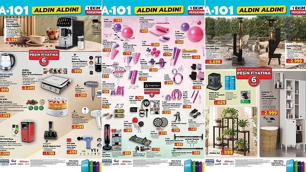 A101'e Mısır Patlatma Makinesi Geliyor! 1 Ekim 2026 A101 Aldın Aldın Kataloğu