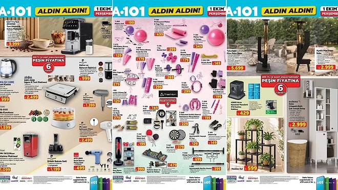 A101'e Mısır Patlatma Makinesi Geliyor! 1 Ekim 2026 A101 Aldın Aldın Kataloğu