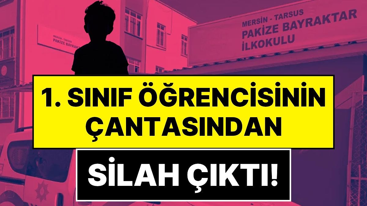 İlkokul 1. Sınıfa Giden Çocuğun Çantasından Silah Çıktı: Baba 'Ben Koydum, Sonra Unuttum' Dedi