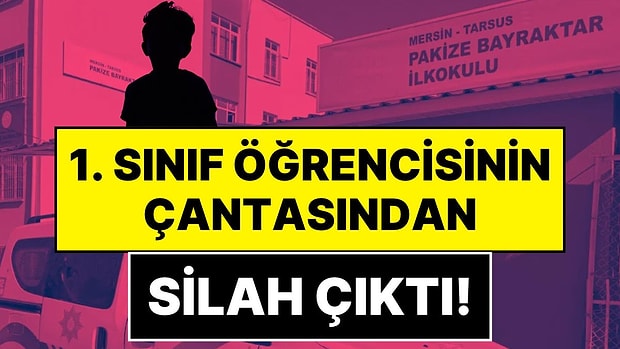İlkokul 1. Sınıfa Giden Çocuğun Çantasından Silah Çıktı: Baba 'Ben Koydum, Sonra Unuttum' Dedi