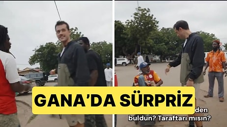 Orkun Işıtmak, MrBeast'la Gittiği Gana'da Galatasaray Formalı Birine Denk Geldi