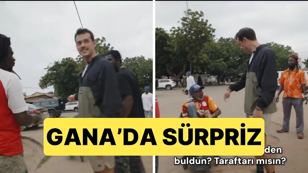 Orkun Işıtmak, MrBeast'la Gittiği Gana'da Galatasaray Formalı Birine Denk Geldi