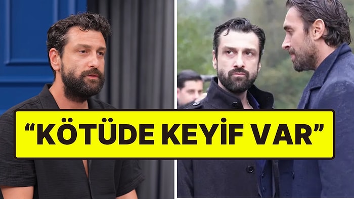 "Şerif" Aytek Şayan, Taşacak Bu Deniz'de Kötü Karakter Oynamanın Sırrını Anlattı