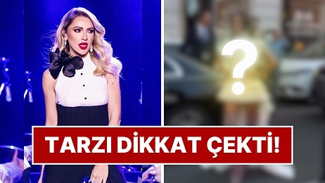 Milano Moda Haftası'na Katılan Hadise'nin Sokak Stili Dikkat Çekti!