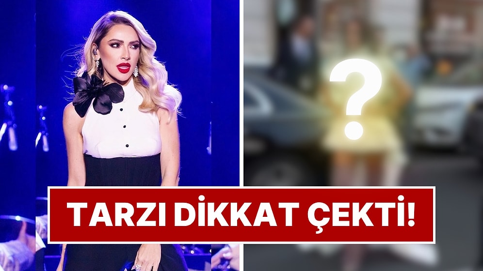Milano Moda Haftası'na Katılan Hadise'nin Sokak Stili Dikkat Çekti!