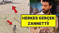 "Kadir" Ekin Koç, Muhtemel Aşk'taki Yapay Zekalı Uçak Sahnesinin Kamera Arkasını Paylaştı