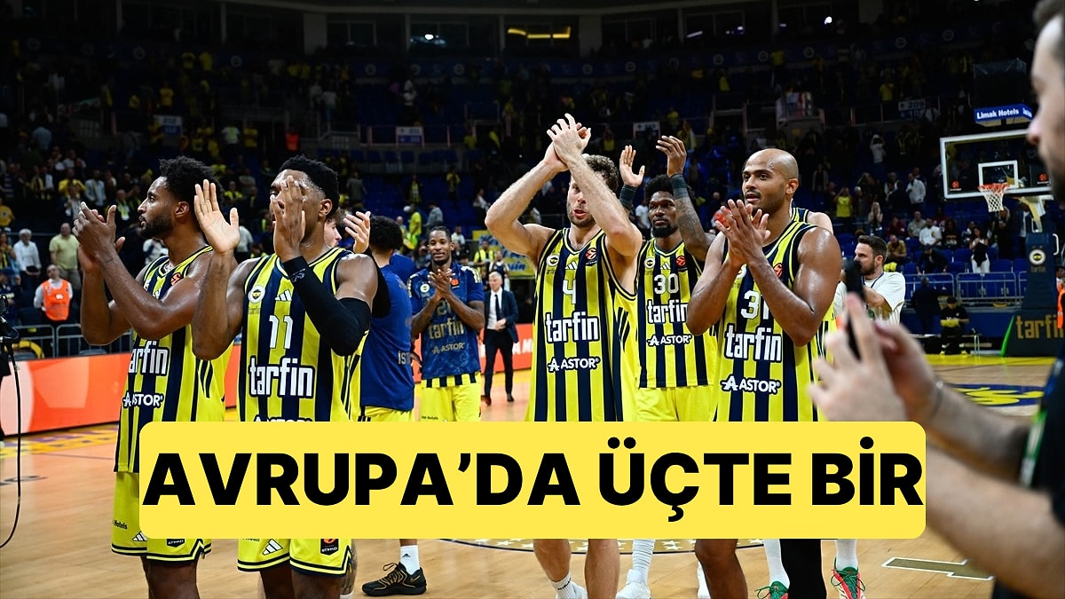 EuroLeague'de İlk Hafta Geride Kaldı: Türk Takımları 3'te 1 Yaptı