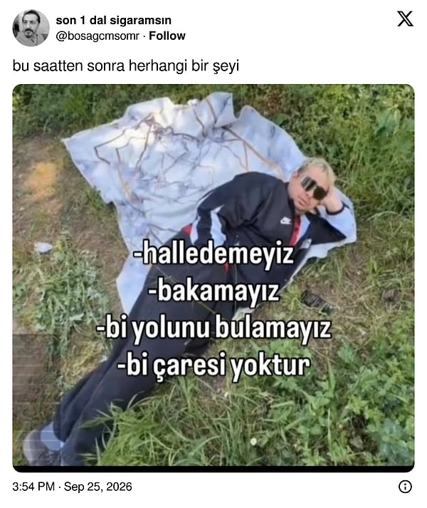 Geldi mi o rahatlama?