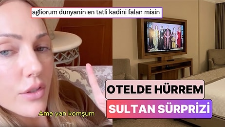 Otel Odasında Muhteşem Yüzyıl Sesini Duyan Meryem Uzerli Komşusuna Unutulmaz Bir Sürpriz Yaptı