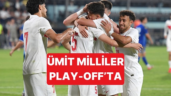 Ümit Milli Takım Play-Off'u Garantiledi