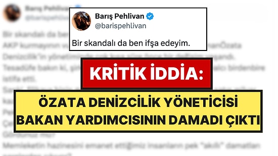 Fon Krizi Öncesi Özata Denizcilik’te İstifa: İskender Balcı Görevini Bıraktı