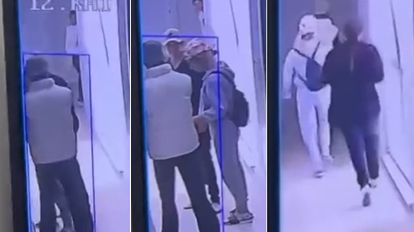 Hırsızlar 12. kattaki daireye yöneldi.