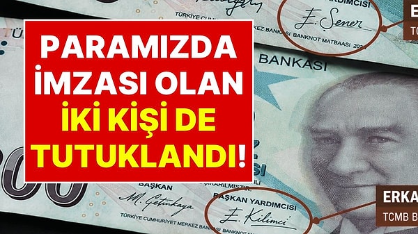 200 TL Üzerindeki İmzalar Gündem Oldu!