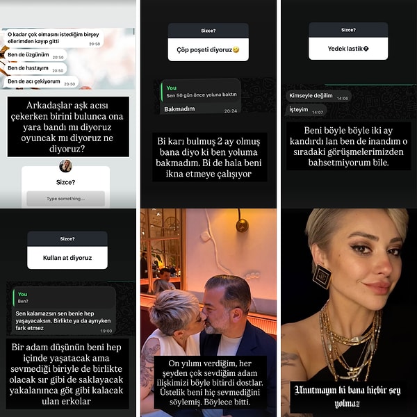 Fakat Feyza Altun'un son paylaşımlarına bakılırsa bu kez ilişkinin bitme nedeni çok daha farklı.