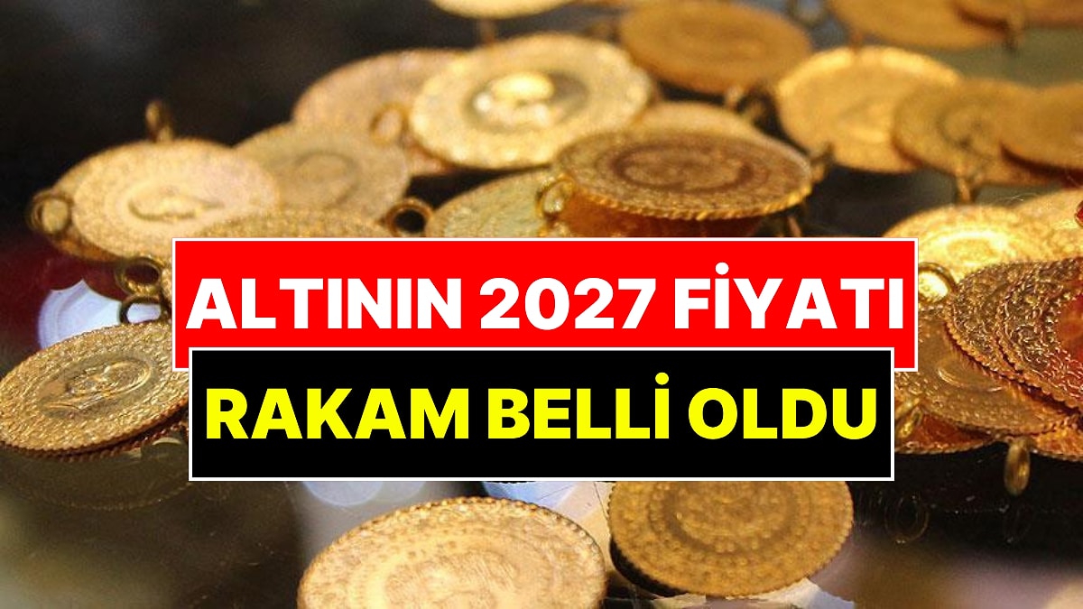 Altın Eylülde Çakıldı Ama Dev Banka Vazgeçmedi: 2027 İçin Yeni Fiyat Verdi