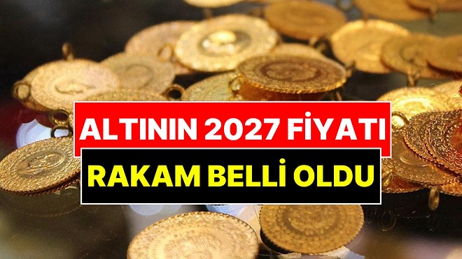 Altın Eylülde Çakıldı Ama Dev Banka Vazgeçmedi: 2027 İçin Yeni Fiyat Verdi