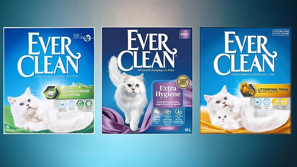 Ever Clean üst segment kedi kumlarında 2. ürüne sepette %20 indirim!
