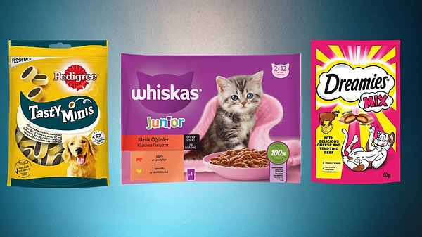 Whiskas, Pedigree ve Dreamies ürünlerinde '2 Al 1 Öde' fırsatı!