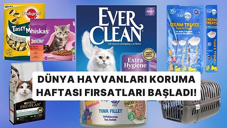 Can Dostlarımıza Özel Fırsatlar: Dünya Hayvanları Koruma Haftası İndirimleri Başladı!