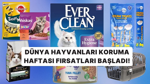 Can Dostlarımıza Özel Fırsatlar: Dünya Hayvanları Koruma Haftası İndirimleri Başladı!