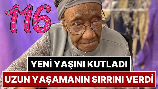 Amerika'nın En Yaşlı İnsanı 116 Yaşındaki Kadın Uzun Yaşamanın Sırrını Açıkladı: Sıkı Çalışma, İnanç ve Aile