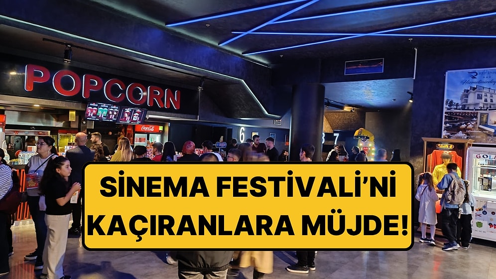 Salonlar Doldu Taştı: Türkiye Sinema Festivali İki Günde 777 Bin Seyirciyle Rekor Kırdı