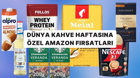 Kahve Tutkunlarına Özel: Dünya Kahve Haftası Amazon Fırsatları Başladı!