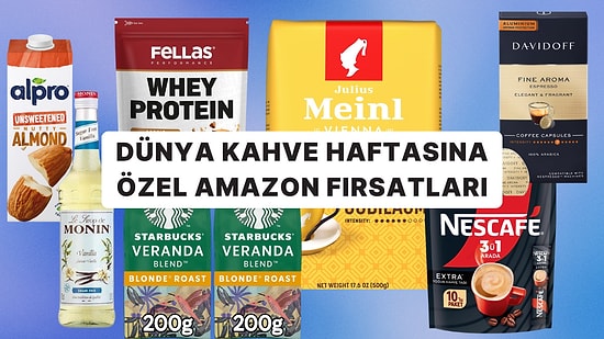 Kahve Tutkunlarına Özel: Dünya Kahve Haftası Amazon Fırsatları Başladı!