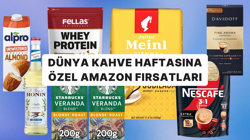 Kahve Tutkunlarına Özel: Dünya Kahve Haftası Amazon Fırsatları Başladı!