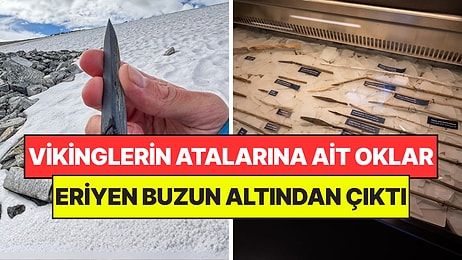 Dağdaki Buzlar Eriyince 5 Bin Yıllık Oklar Ortaya Çıktı: Vikinglerin Atalarına Aitmiş