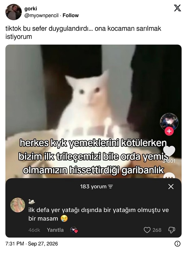 İlk paylaşım şöyleydi: