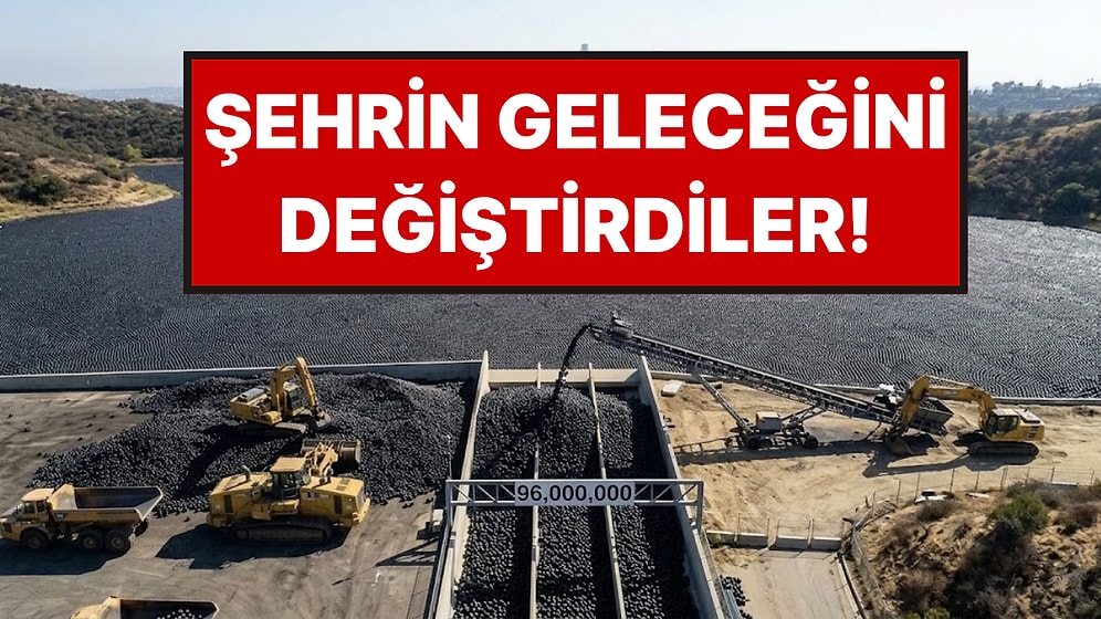 İçme Suyu Deposuna 96 Milyon Siyah Top Attılar: Bütün Şehir Kurtuldu
