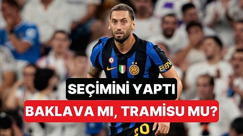 Hakan Çalhanoğlu Türk ve İtalyan Mutfağını Karşılaştırdı, Kahvede Tercihini İtalya'dan Yana Kullandı