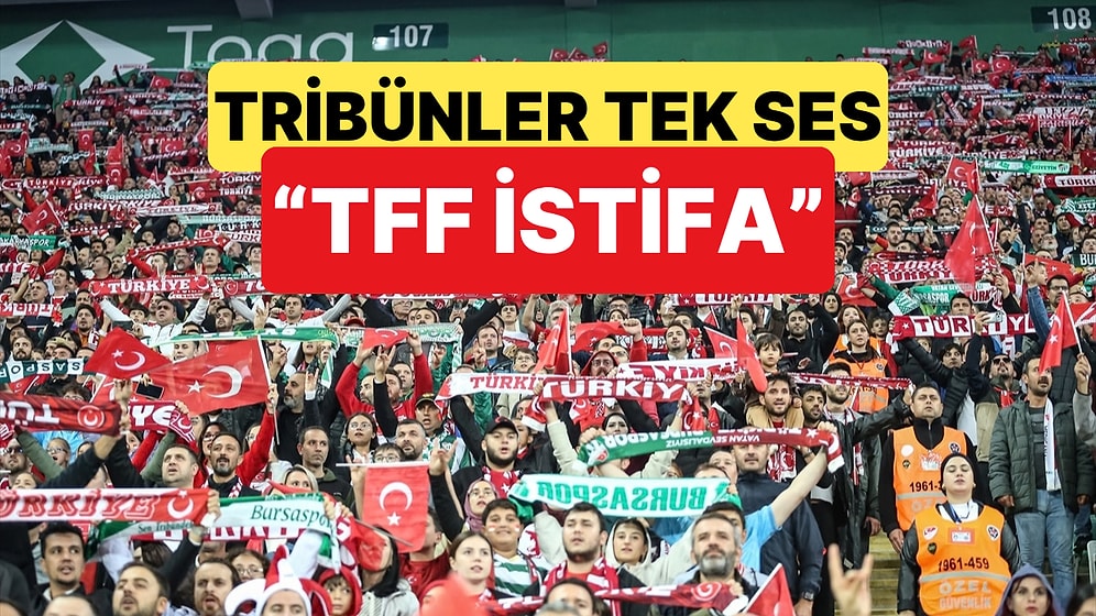 Milli Takım 27 Dakikada 3 Gol Yedi, Tribünlerden Tepki Geldi: "TFF İstifa"