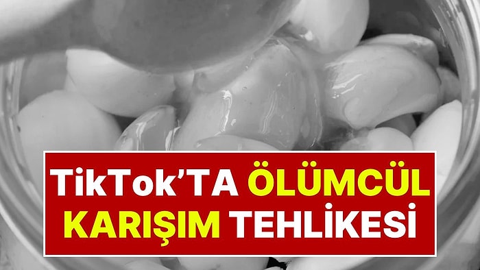 TikTok'ta Fenomen Haline Gelen Karışımda Ölümcül Hastalık Tehlikesi: Ballı Sarımsak Botulizme Yol Açabilir