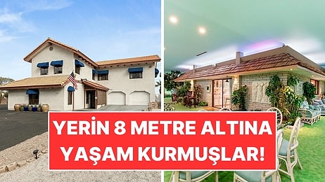 Yerin Tam 8 Metre Altına Yaşam Kurmuşlar: Gece ve Gündüzü Bile Yapay Gökyüzü Belirliyor!