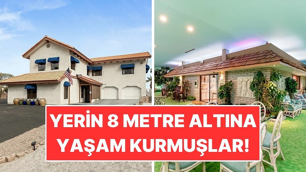 Yerin Tam 8 Metre Altına Yaşam Kurmuşlar: Gece ve Gündüzü Bile Yapay Gökyüzü Belirliyor!