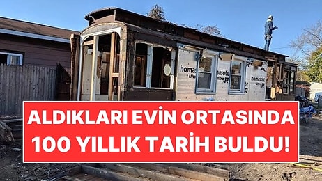 Kiraya Vermek İçin Aldıkları Evin Tam Ortasında 100 Yıllık Tarih Buldu!