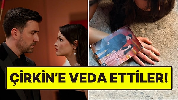 Çirkin'in Final Kararının Ardından Başroller Çağlar Ertuğrul ve Derya Pınar Ak'tan Veda Paylaşımı