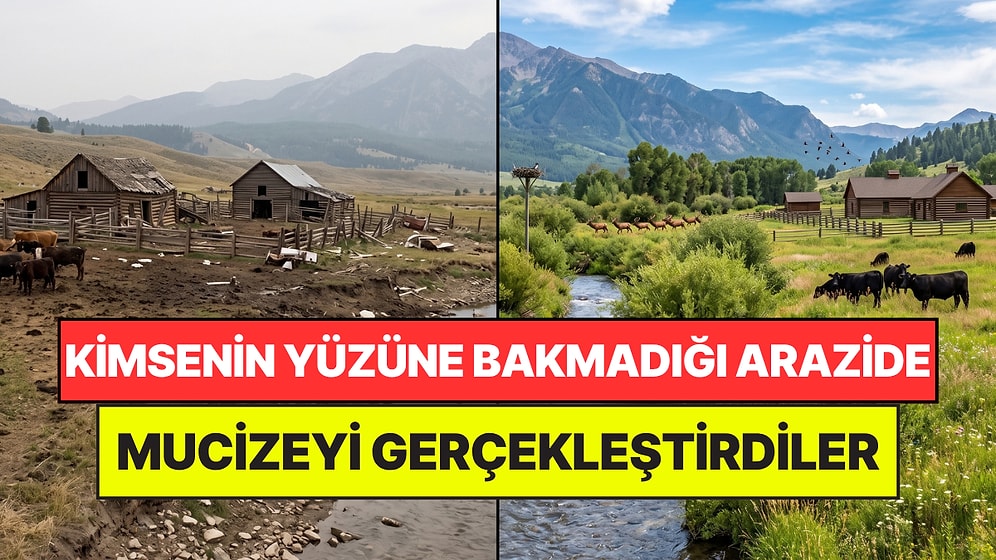 Harap Halde Satın Aldıkları Çiftlikte 15 Yılda Mucizeyi Gerçekleştirdiler