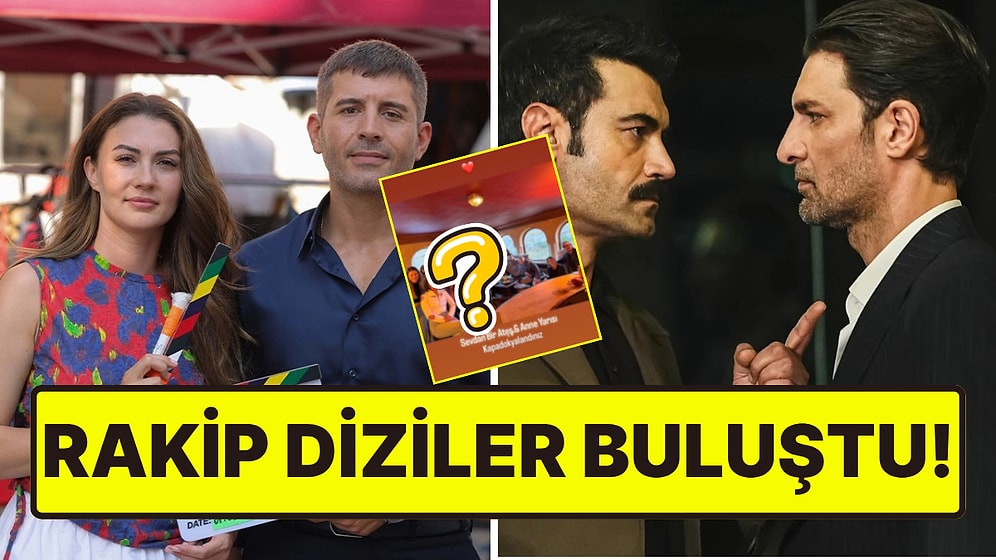 Rakip Kanallar, Tek Kare: Sevdan Bir Ateş ve Anne Yarısı Oyuncuları Kapadokya'da Buluştu