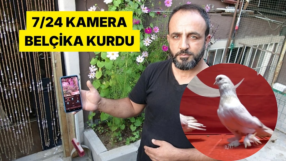 Erzurumlu Vatandaş 800 Bin Liralık Güvercinlerinin Kümesine Güvenlik Sistemi Kurdu