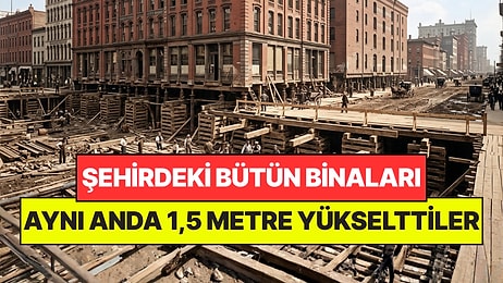 Şehri Kurtarmak İçin Bütün Binaları Aynı Anda 1,5 Metre Yükselttiler