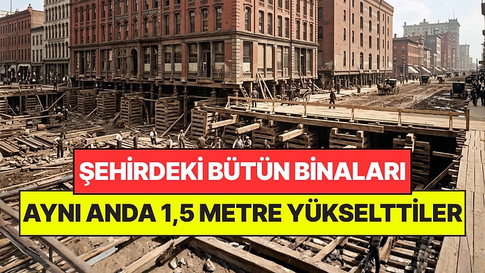 Şehri Kurtarmak İçin Bütün Binaları Aynı Anda 1,5 Metre Yükselttiler