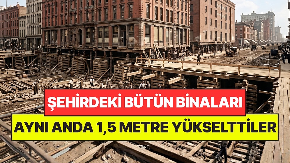 Şehri Kurtarmak İçin Bütün Binaları Aynı Anda 1,5 Metre Yükselttiler