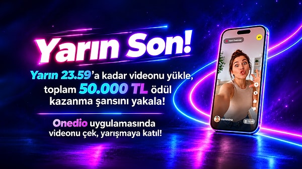Bir Dakikanı Ayır, Vidio Çek, 50 Bin TL Kazan!