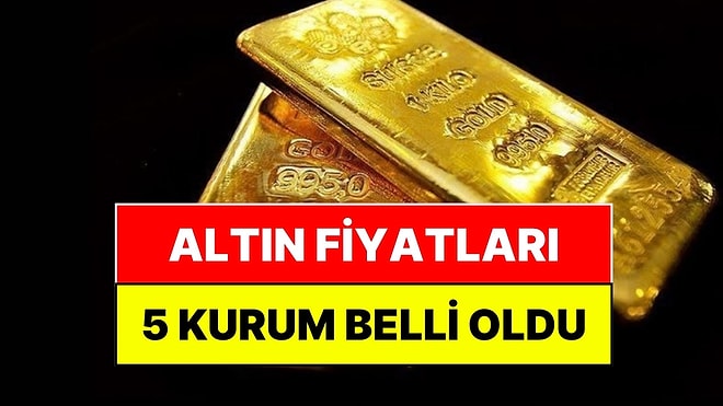 Altın Fiyatları Belli Oldu! Borsa İstanbul'da En Çok Alım Yapan 5 Kurum Belli Oldu