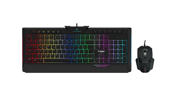 Casper Excalibur RGB Klavye ve Mouse Seti nedir? Oyuncu klavyesi ve mouse tek kutuda geliyor