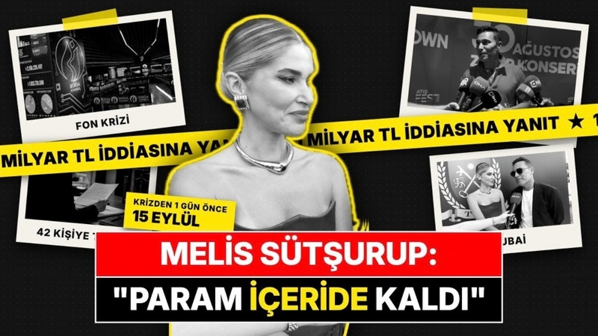 Mustafa Sandal'ın Eşi Melis Sütşurup: "Çektiğim Paradan Fazlasını Yatırdım, Param İçeride Kaldı"